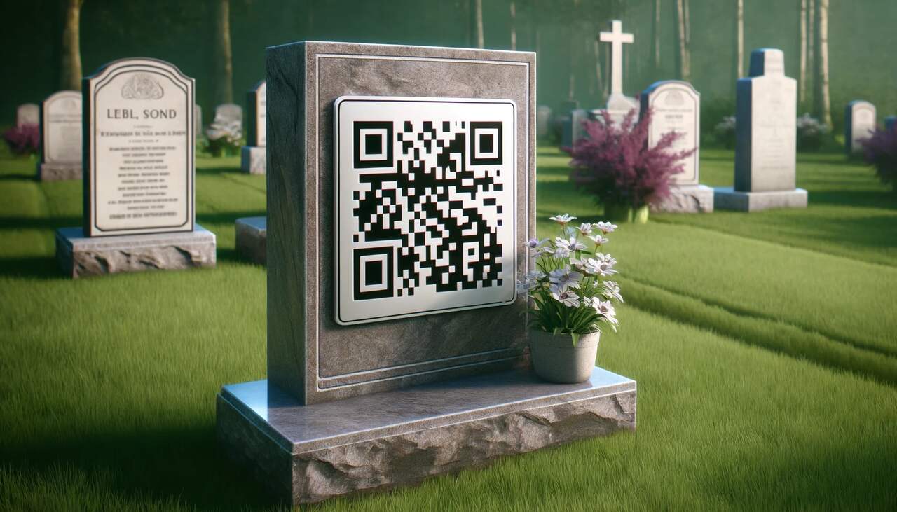 یادبود مجازی + پلاک QR سنگ مزار