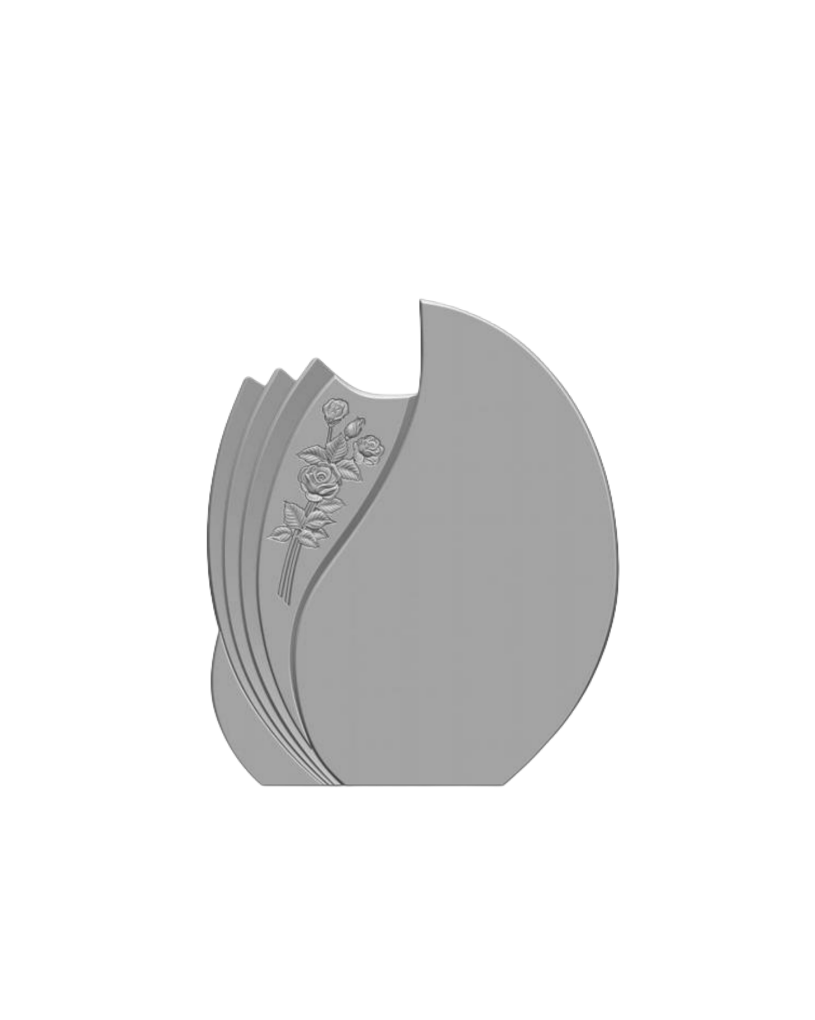 کتیبه ایستاده طرح غنچه 